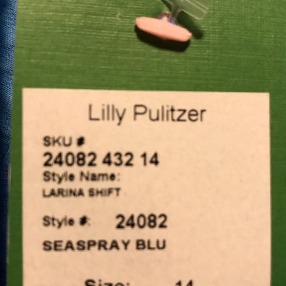 Lily Pulitzer - LARINA Shift Dress - Size 14 - Picture 3 of 4